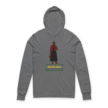 Load image into Gallery viewer, Muslima Empowering Message Hoodie, Inspirational Long Sleeve Tee, Unisex Motivational Shirt, Cozy Casual Wear, Gift for Women
