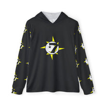 Load image into Gallery viewer, NGE FLAG Men&#39;s Sports Warmup Hoodie, Athletic Pullover, Outdoor Hoodie, Unique Sportswear, Fitness Apparel, Activewear Gift
