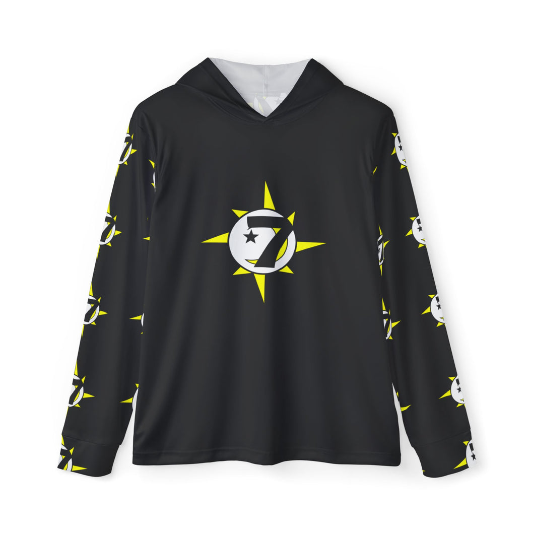 NGE FLAG Men's Sports Warmup Hoodie, Athletic Pullover, Outdoor Hoodie, Unique Sportswear, Fitness Apparel, Activewear Gift