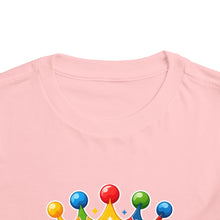 Load image into Gallery viewer, Toddler Autism Prince Tee - Cute Short Sleeve Shirt for Kids, Perfect for Birthdays, Celebrations, and Autism Awareness Events
