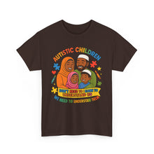 Load image into Gallery viewer, Muslim Autism Family Unisex Heavy Cotton Tee
