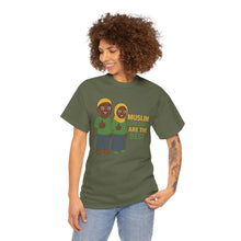 Load image into Gallery viewer, Muslim Children Tee, Unisex Cotton Shirt, Family Gatherings, Gifts for Kids, Ramadan Celebration, Cute Casual Wear
