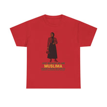 Load image into Gallery viewer, Empowering Muslim Woman Tee - Just Because We Are MUSLIMA, Fashion Statement, Casual Wear, Gift for Her, Spiritual Awareness
