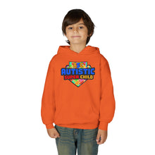 Load image into Gallery viewer, Autistic Super Child Hoodie, Positive Phrases Sweatshirt for Kids, Special Needs Gift, Awareness Apparel, Comfortable Youth Clothing
