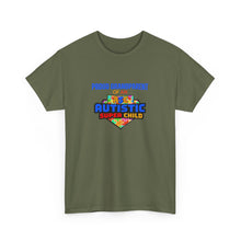 Load image into Gallery viewer, Proud Grandparent of an Autistic Super Child Tee, Autism Awareness Shirt, Gift for Grandparents, Supportive Parent T-Shirt, Family Celebration Wear, Special [...]
