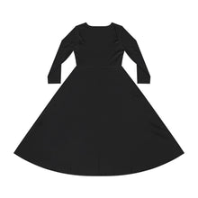 Load image into Gallery viewer, Crown No Hatin’ On This Muslimah Allowed  Pink Long Sleeve Dance Dress, Perfect for Festivals, Casual Wear, Unique Gift Idea
