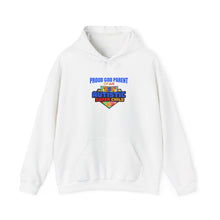 Load image into Gallery viewer, Proud God Parent of An Autistic Super Child Hoodie, Unisex Sweatshirt for Autism Awareness, Gift for Parents, Superhero Child Apparel, Supportive Parent Wear
