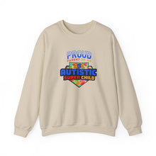 Load image into Gallery viewer, Proud Parent Sweatshirt - Unisex Heavy Blend™ Crewneck, Autism Awareness Gift, Super Child Pride, Family Celebrations, Casual Everyday Wear
