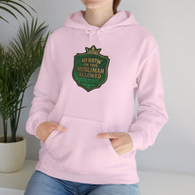 Load image into Gallery viewer, Crown No Hatin’ On This Muslimah Allowed  Hoodie - Cozy Religious Sweatshirt, Faith-Based Gift, Unisex Pullover, Perfect for Ramadan, Eid, Daily Wear
