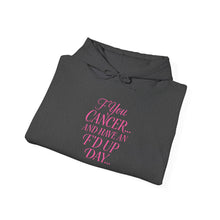 Load image into Gallery viewer, Inspirational Cancer Awareness Hoodie | Motivational Sweatshirt for Tough Days | Gift for Cancer Fighters, Comfort Wear
