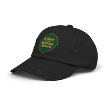 Load image into Gallery viewer, Unisex Distressed Cap with &#39;No&#39;Hatin&#39; On This Muslimah Allowed&#39; Design, Trendy Hat for Everyday Wear, Gift for Muslim Women, Casual [...]

