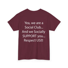 Load image into Gallery viewer, Real Social White writing
