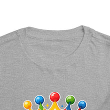 Load image into Gallery viewer, Toddler Autism Prince Tee - Cute Short Sleeve Shirt for Kids, Perfect for Birthdays, Celebrations, and Autism Awareness Events
