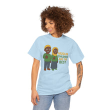 Load image into Gallery viewer, Muslim Children Tee, Unisex Cotton Shirt, Family Gatherings, Gifts for Kids, Ramadan Celebration, Cute Casual Wear
