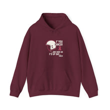 Load image into Gallery viewer, Biker FU  Cancer Awareness Hoodie | Motivational Sweatshirt for Tough Days | Gift for Cancer Fighters, Comfort Wear
