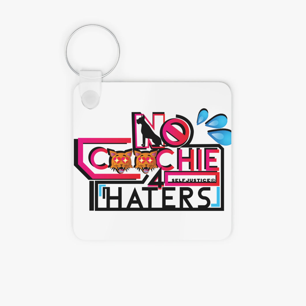 Square Photo Keyring