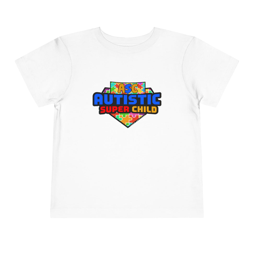 Autistic Super Child Toddler Tee, Autism Shirt, Kids Short Sleeve Top