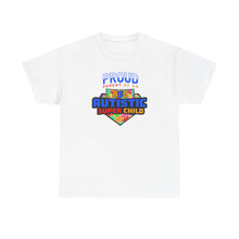 Load image into Gallery viewer, Proud Parent of an Autistic Super Child Tee, Autism Awareness Apparel, Unisex T-Shirt, Gift for Parents, Supportive Parent Shirt, [...]

