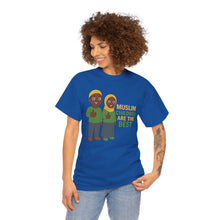 Load image into Gallery viewer, Muslim Children Tee, Unisex Cotton Shirt, Family Gatherings, Gifts for Kids, Ramadan Celebration, Cute Casual Wear
