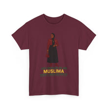 Load image into Gallery viewer, Empowering Muslim Woman Tee - Just Because We Are MUSLIMA, Fashion Statement, Casual Wear, Gift for Her, Spiritual Awareness
