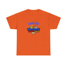 Load image into Gallery viewer, Proud Aunt of Autistic Super Child Unisex Heavy Cotton Tee, Autism Awareness Gift, Family Pride Shirt, Supportive Graphic Tee, Thoughtful Present for Aunts
