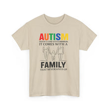 Load image into Gallery viewer, Autism Awareness Tee, Family Support Shirt, Unisex Heavy Cotton Tee, Gift for Family, Special Needs Advocate Apparel
