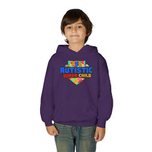 Load image into Gallery viewer, Autistic Super Child Hoodie, Positive Phrases Sweatshirt for Kids, Special Needs Gift, Awareness Apparel, Comfortable Youth Clothing
