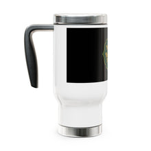 Load image into Gallery viewer, No Hatin’ On This Muslimah Allowed  Travel Mug, 14oz Stainless Steel Coffee Cup, Gift for Muslim Women, Travel Tumbler, Islamic Quote Mug, Unique Holiday Gift
