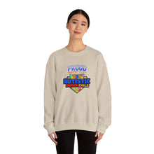 Load image into Gallery viewer, Proud Parent Sweatshirt - Unisex Heavy Blend™ Crewneck, Autism Awareness Gift, Super Child Pride, Family Celebrations, Casual Everyday Wear
