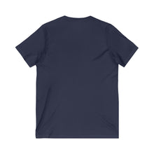 Load image into Gallery viewer, Proud Sisterof an Autistic Super Child V-Neck Tee - Unisex Short Sleeve Shirt for Autism Awareness, Supportive Gift for Special Needs Siblings, Casual Everyday Wear
