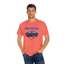 Load image into Gallery viewer, Proud God Parent Autistic Super Child  T-shirt, Unisex Graphic Tee, Gift for Special Needs Supporters, Inspirational Shirt for Parents, Family of [...]
