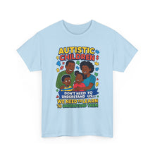 Load image into Gallery viewer, Autistic Children Awareness Tee, Unisex Cotton T-Shirt for Advocacy, Gift for Autism Awareness Month, Supportive Family Shirt, [...]
