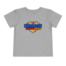 Load image into Gallery viewer, Autistic Super Child Toddler Tee, Autism Shirt, Kids Short Sleeve Top
