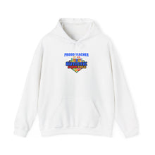 Load image into Gallery viewer, Proud Teacher of an Autistic Super Child Hoodie - Unisex Heavy Blend™ Hooded Sweatshirt, Gift for Educators, Back to School, Teacher Appreciation, Cozy Classroom Wear
