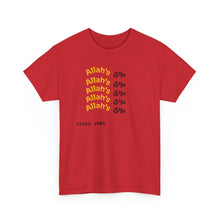 Load image into Gallery viewer, Allah&#39;s 5% Unisex Heavy Cotton Tee, Spiritual Graphic Shirt, Casual Everyday Wear, Gift for Faith Lovers, Comfortable Summer Tee
