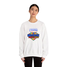Load image into Gallery viewer, Proud Parent Sweatshirt - Unisex Heavy Blend™ Crewneck, Autism Awareness Gift, Super Child Pride, Family Celebrations, Casual Everyday Wear
