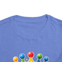 Load image into Gallery viewer, Toddler Autism Prince Tee - Cute Short Sleeve Shirt for Kids, Perfect for Birthdays, Celebrations, and Autism Awareness Events
