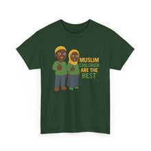 Load image into Gallery viewer, Muslim Children Tee, Unisex Cotton Shirt, Family Gatherings, Gifts for Kids, Ramadan Celebration, Cute Casual Wear
