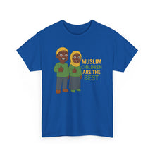 Load image into Gallery viewer, Muslim Children Tee, Unisex Cotton Shirt, Family Gatherings, Gifts for Kids, Ramadan Celebration, Cute Casual Wear
