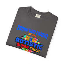 Load image into Gallery viewer, Proud God Parent Autistic Super Child  T-shirt, Unisex Graphic Tee, Gift for Special Needs Supporters, Inspirational Shirt for Parents, Family of [...]
