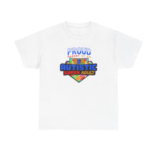 Load image into Gallery viewer, Proud Parent of an Autistic Super ADULT Tee, Autism Awareness Apparel, Unisex T-Shirt, Gift for Parents, Supportive Parent Shirt, [...]
