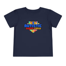 Load image into Gallery viewer, Autistic Super Child Toddler Tee, Autism Shirt, Kids Short Sleeve Top
