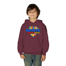 Load image into Gallery viewer, Autistic Super Child Hoodie, Positive Phrases Sweatshirt for Kids, Special Needs Gift, Awareness Apparel, Comfortable Youth Clothing
