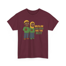 Load image into Gallery viewer, Muslim Children Tee, Unisex Cotton Shirt, Family Gatherings, Gifts for Kids, Ramadan Celebration, Cute Casual Wear
