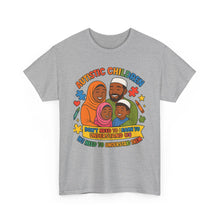 Load image into Gallery viewer, Muslim Autism Family Unisex Heavy Cotton Tee

