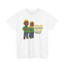 Load image into Gallery viewer, Muslim Children Tee, Unisex Cotton Shirt, Family Gatherings, Gifts for Kids, Ramadan Celebration, Cute Casual Wear
