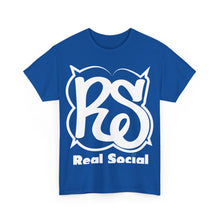 Load image into Gallery viewer, REAL SOCIAL Unisex Heavy Cotton Tee
