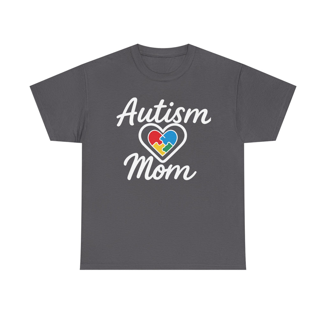 Autism Mom Unisex Heavy Cotton Tee