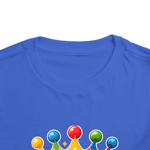Load image into Gallery viewer, Toddler Autism Prince Tee - Cute Short Sleeve Shirt for Kids, Perfect for Birthdays, Celebrations, and Autism Awareness Events
