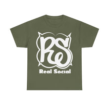 Load image into Gallery viewer, REAL SOCIAL Unisex Heavy Cotton Tee

